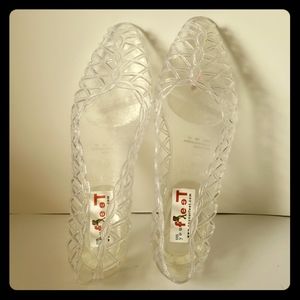 On Your Feet - Jelly Shoes - Clear Color